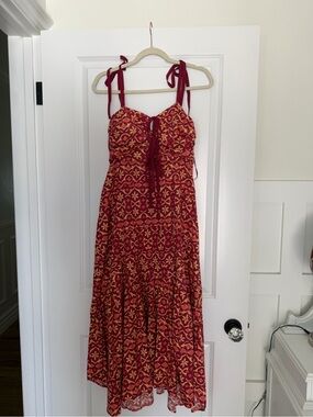 Free People Palma midi dress